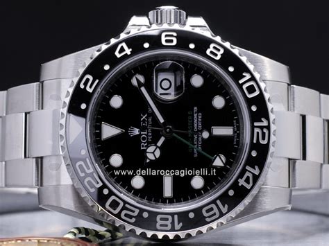 rolex gmt ghiera nera|rolex gmt master 2 prezzo.